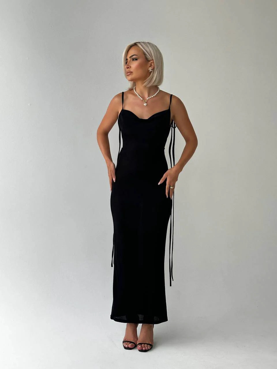 Serenity Backless Maxi Dress